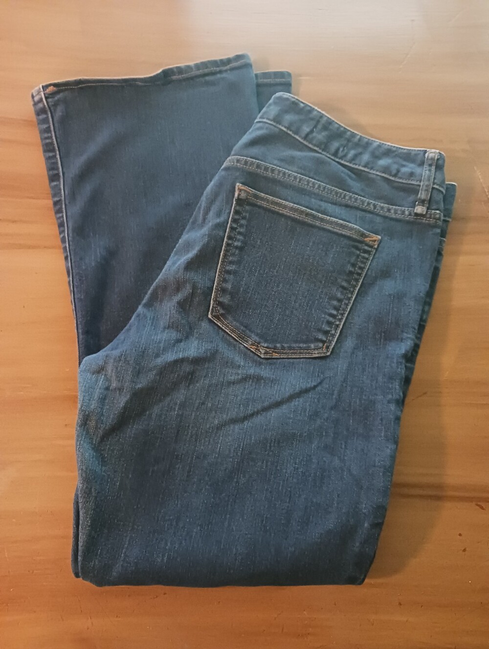 Gap 1969 Womens Perfect Boot 32s Blue Jeans Stretch Boho Coastal Cowgirl Rodeo